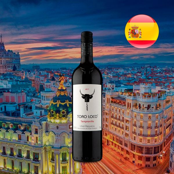Toro Loco D.O.P. Utiel-Requena Tempranillo 2017 Oferta