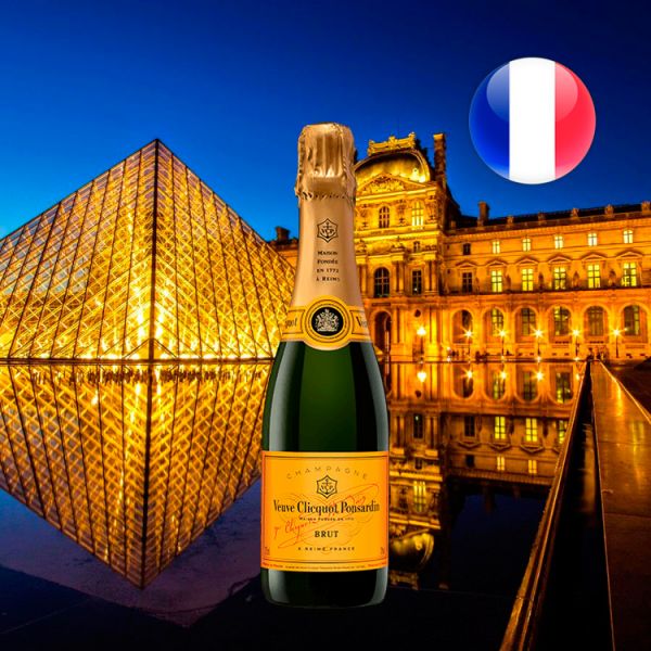 Champagne Veuve Clicquot Brut 375 ml Oferta
