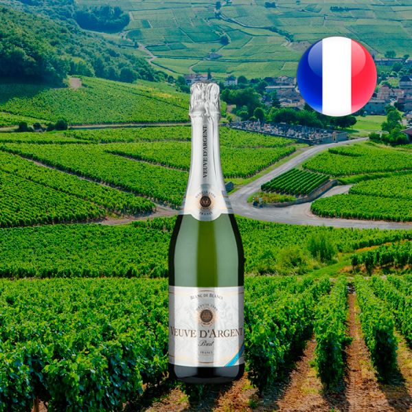 Espumante Veuve D`Argent Blanc De Blancs Brut - Oferta