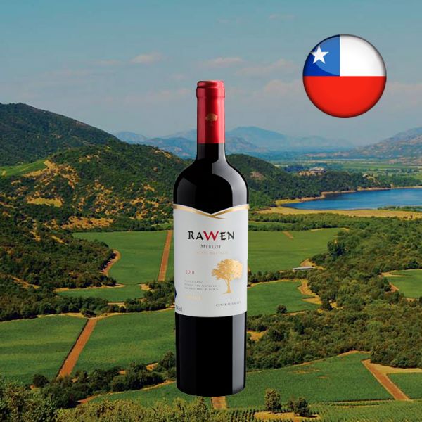 Rawen Merlot Central Valley 2018 - Oferta