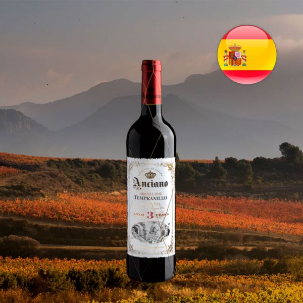 Anciano Crianza 3 years Tempranillo Valdepeñas D.O. 2015 - Oferta