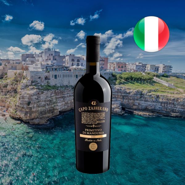 Capo Zafferano Primitivo di Manduria DOC 2018 - Oferta
