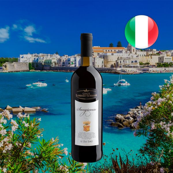 Conte L Sormani Sangiovese Puglia IGT - Oferta