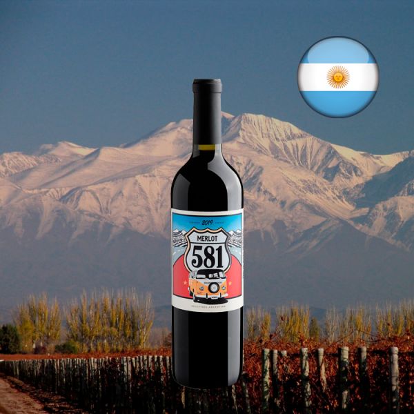 Ruta 581 Merlot Cosecha 2019 - Oferta