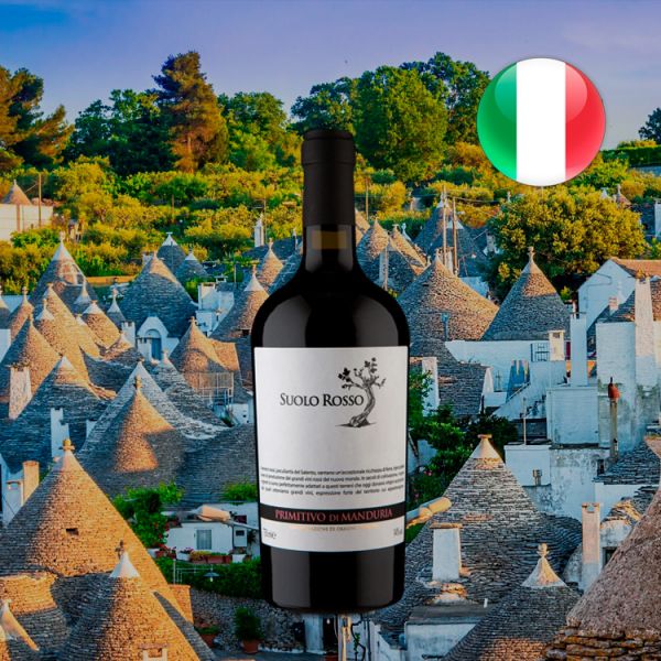 Suolo Rosso D.O.P. Primitivo di Manduria 2016 - Oferta