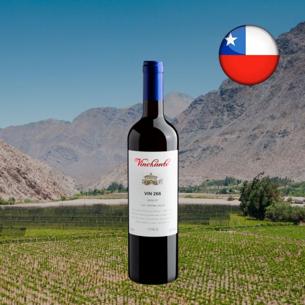 Vinchante Merlot Central Valley 2018 - Oferta