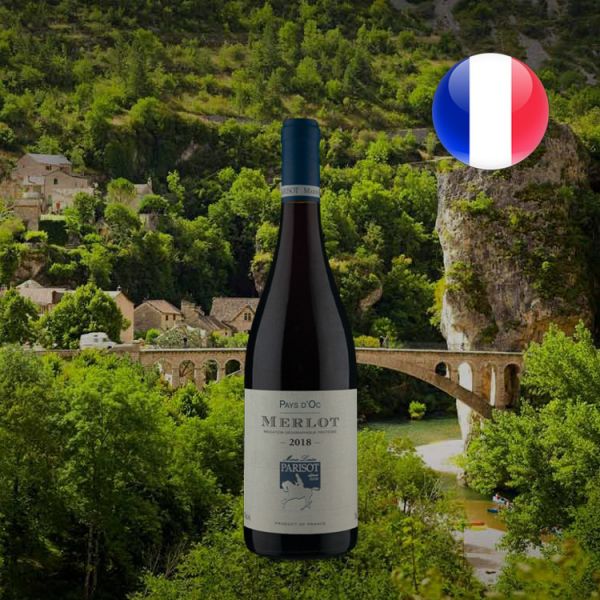 Marie Louise Parisot I.G.P. Pays dOc Merlot 2018 - Oferta