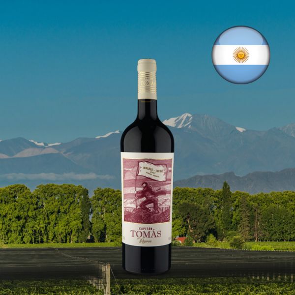 Capitán Tomás Reserva Malbec Tannat 2017 - Oferta