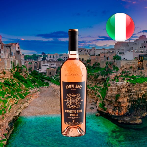 Campi Rudi Rosato Primitivo di Puglia 2019 - Oferta