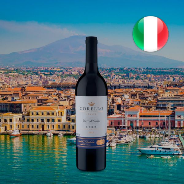Corello D.O.C. Sicília Nero d Avola 2018 - Oferta