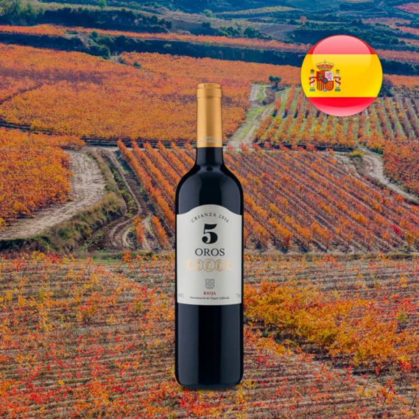 5 Oros Crianza D.O.Ca. Rioja 2016 - Oferta