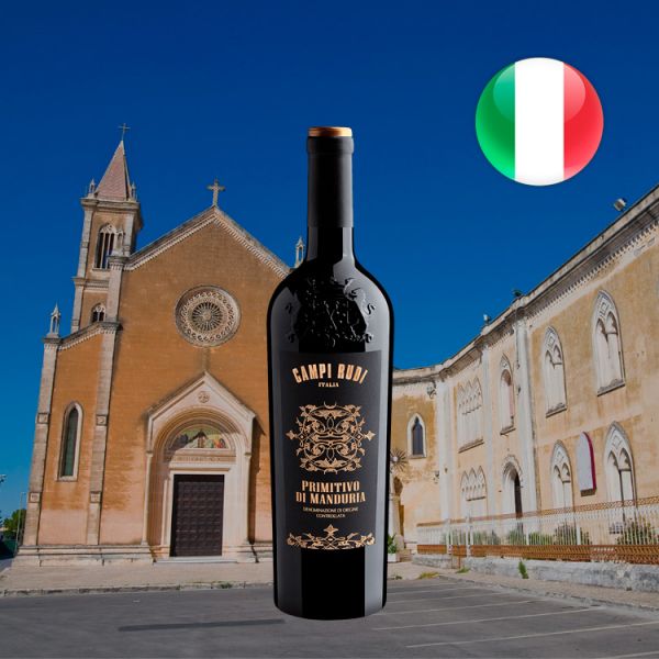 Campi Rudi Primitivo di Manduria DOC 2018 - Oferta