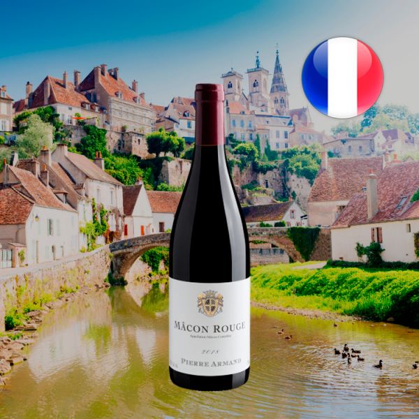 Pierre Armand Mâcon Rouge AOC 2018 - Oferta