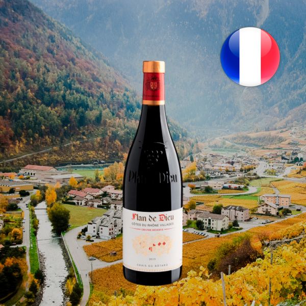 Chais du Batard Côtes du Rhône Villages Plan de Dieu 2019 - Oferta