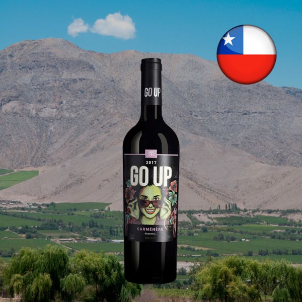 GO UP Carménère Reserva 2018 - Oferta