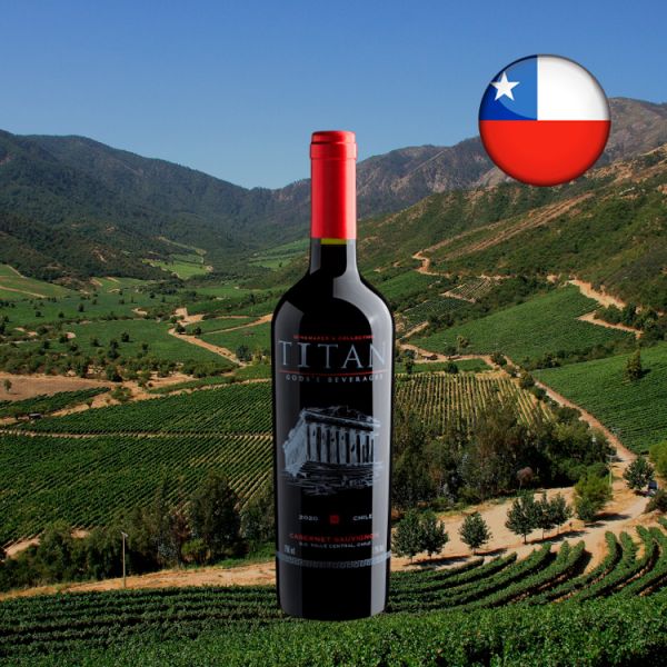 Titan God's Beverages Cabernet Sauvignon Valle Central D.O. 2020 - Oferta