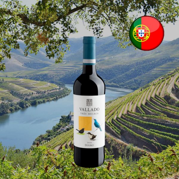 Vallado Três Melros Tinto Douro DOC 2018 - Oferta