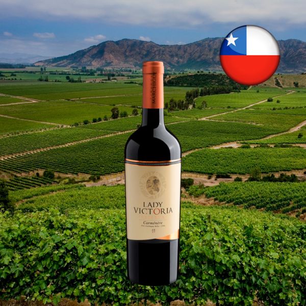 Lady Victoria Carménère Reserva Colchagua Valley D.O. 2019 - Oferta