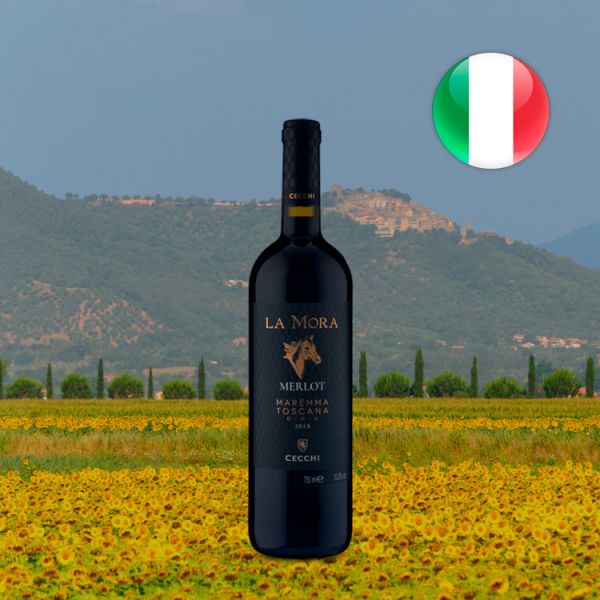 La Mora D.O.C. Maremma Toscana Merlot 2018 - Oferta