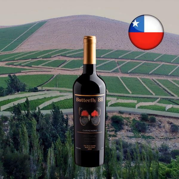 Butterfly 88 Carmenere Valle Central D.O. 2020 - Oferta