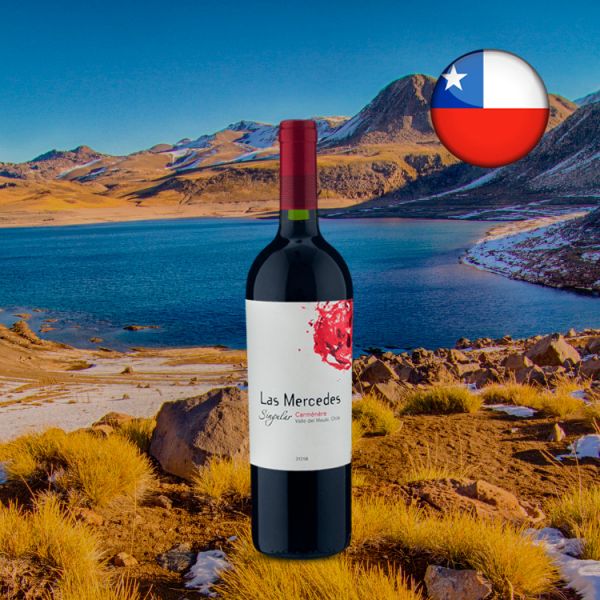 Las Mercedes Singular Carmenere 2018 - Oferta