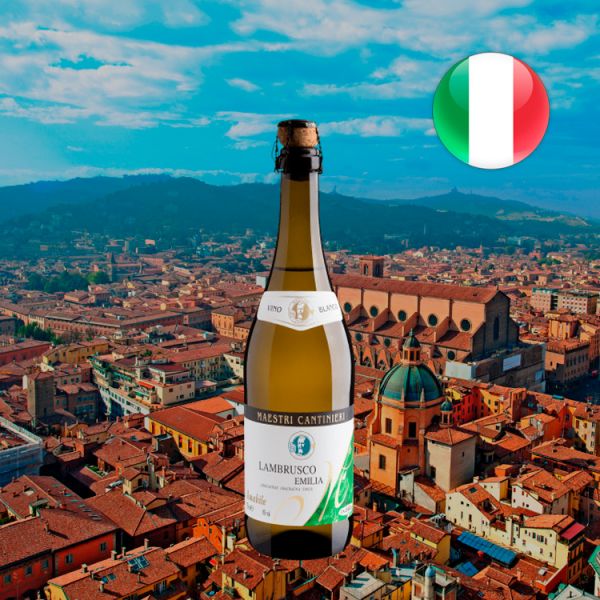 Maestri Cantinieri Lambrusco Dell'Emilia Bianco Amabile - Oferta
