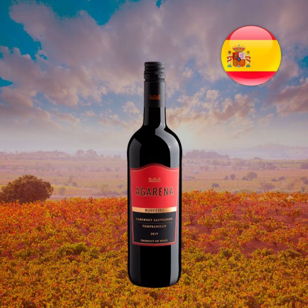 Agarena Cabernet Sauvignon-Tempranillo Utiel-Requena DOP 2019 - Oferta