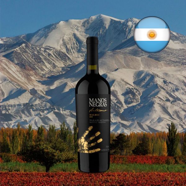 Manos Negras Artesano Malbec 2018 - Oferta