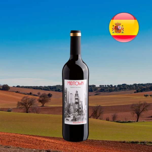 Midtown Red Dry Wine - Oferta