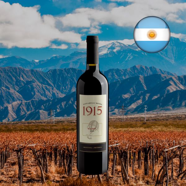 Tittarelli Desde 1915 Malbec Vino Tinto 2020 - Oferta
