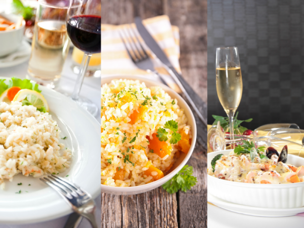 Risoto de frango