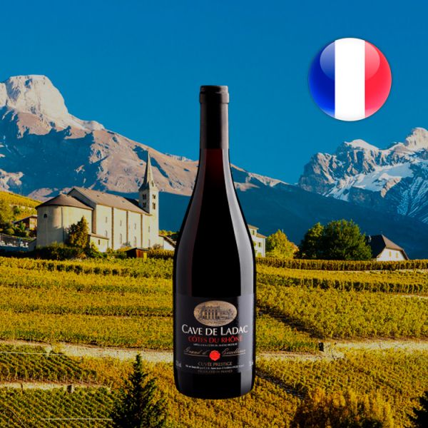 Cave de Ladac Grand d'Excellence Cuvée Prestige Côtes du Rhône AOP 2019 - Oferta
