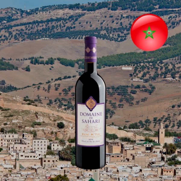 Domaine de Sahari Vin Rouge du Maroc Beni M'Tir AOG 2019 - Oferta