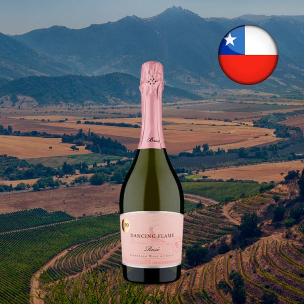 Espumante Dancing Flame Rosé - Oferta