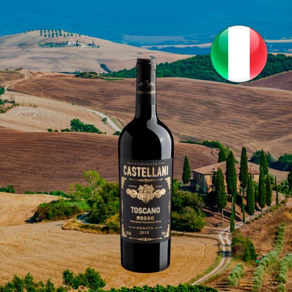Famiglia Castellani Rosso Toscano IGT 2018 - Oferta