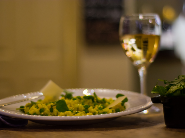 RIsoto de alho poró