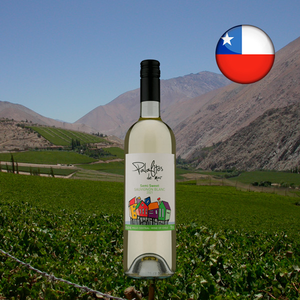 Palafitos de Mar Semi Sweet Sauvignon Blanc 2021 - Oferta