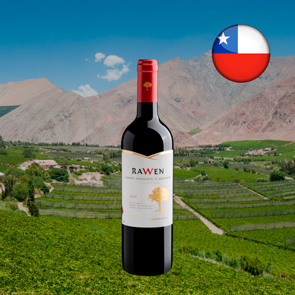 Rawen Cabernet Sauvignon-Carmenère Estate Bottled 2020 - Oferta