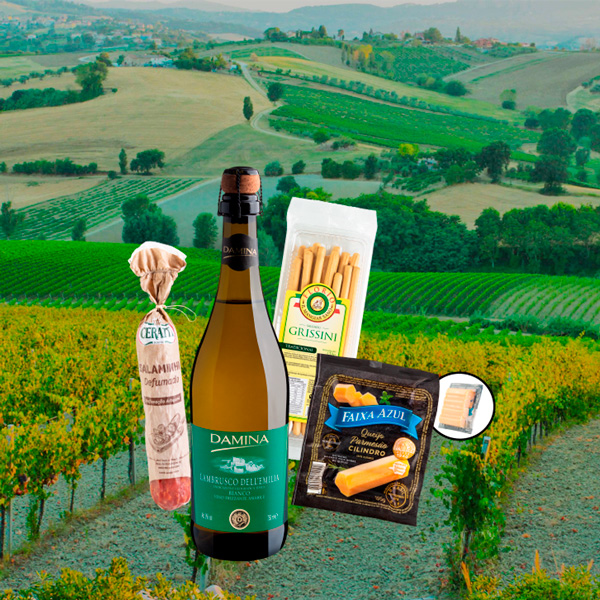 Kit Lambrusco + Aperitivos - Oferta