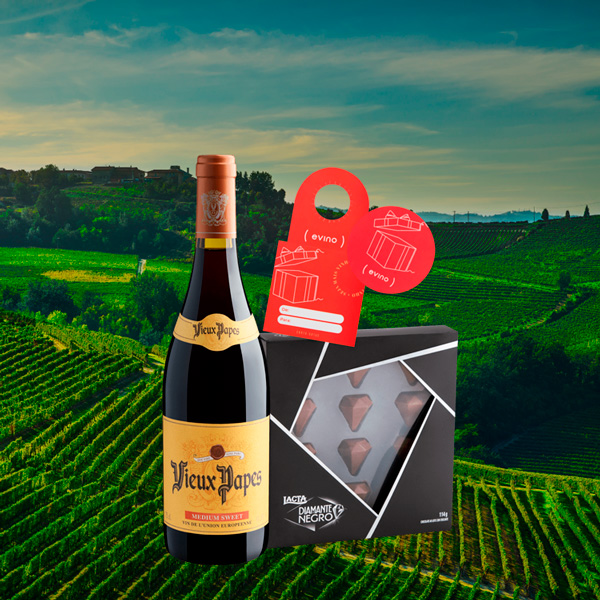 Kit Para Presentear com Vieux Papes Medium Sweet Suave - Oferta
