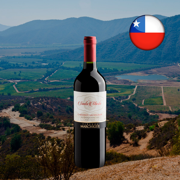 Viñedos Marchigüe Santa Marta Cabernet Sauvignon Valle de Colchagua D.O. 2021 - Oferta