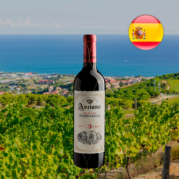 Anciano Crianza 3 Years Tempranillo Valencia DOP 2018 - Oferta