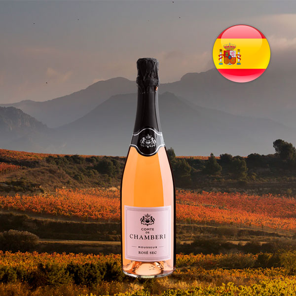 Comte de Chamberi Mousseux Rosé Sec - Oferta