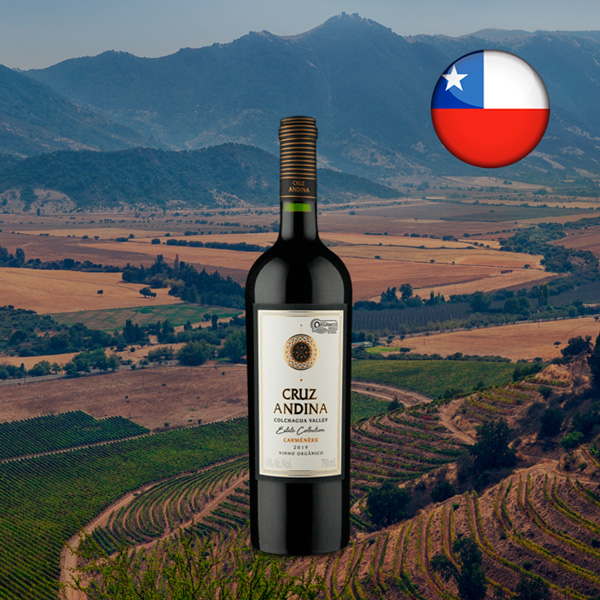 Cruz Andina Estate Collection Carmenere Organico 2019 - Oferta