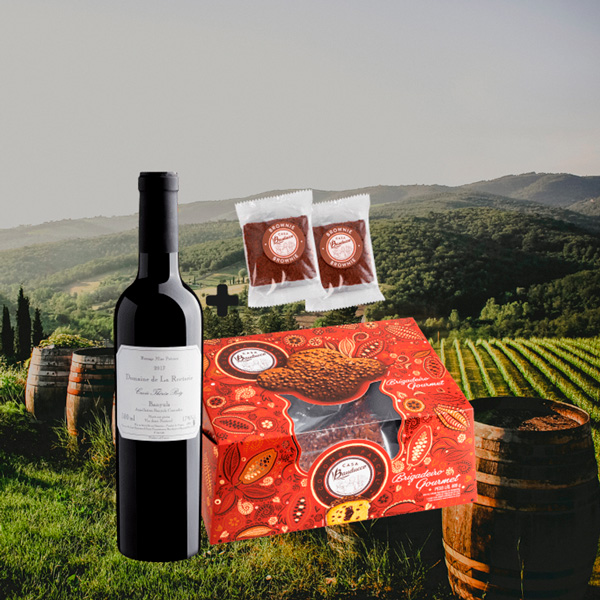 Kit Domaine de La Rectorie Banyuls + Colomba Pascal Bauducco + 2 Brownies Grátis - Oferta