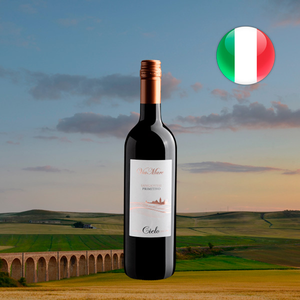 Via Mare Sangiovese Primitivo Puglia IGT 2020 - Oferta