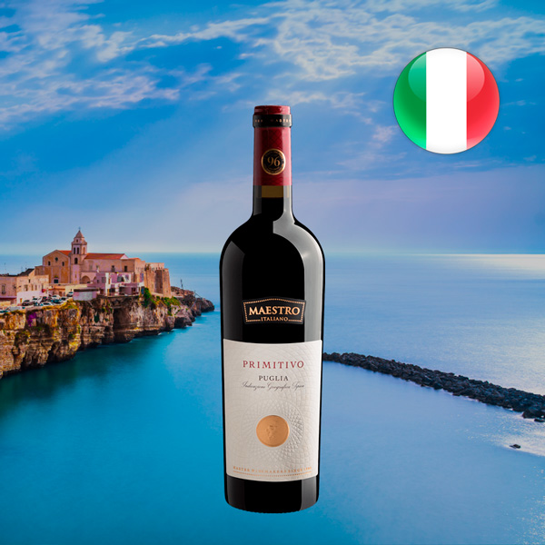 Maestro Italiano Primitivo Puglia IGT 2020 - Oferta
