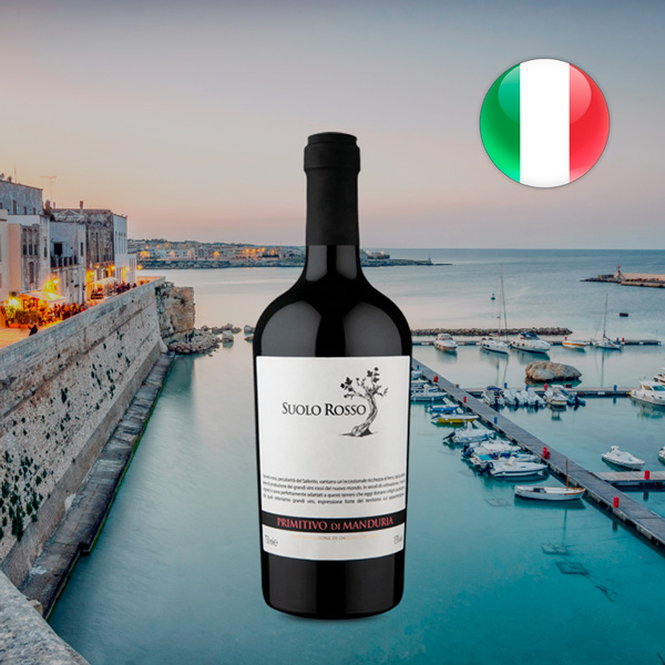 Suolo Rosso D.O.P. Primitivo di Manduria 2019 - Oferta