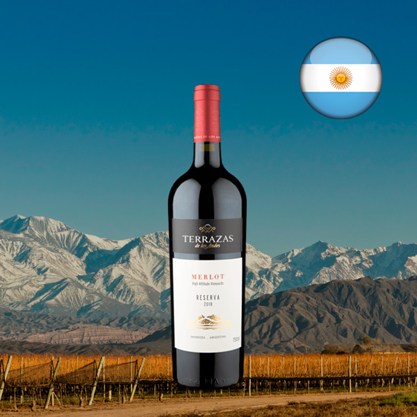 Terrazas de los Andes Reserva Merlot 2018 - Oferta