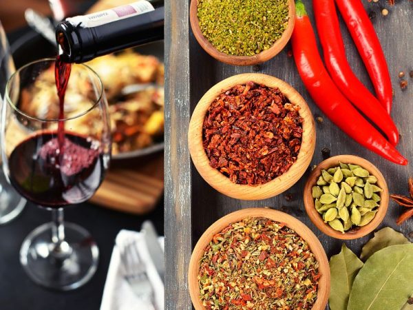 Temperos e especiarias - Como combiná-los com vinhos?